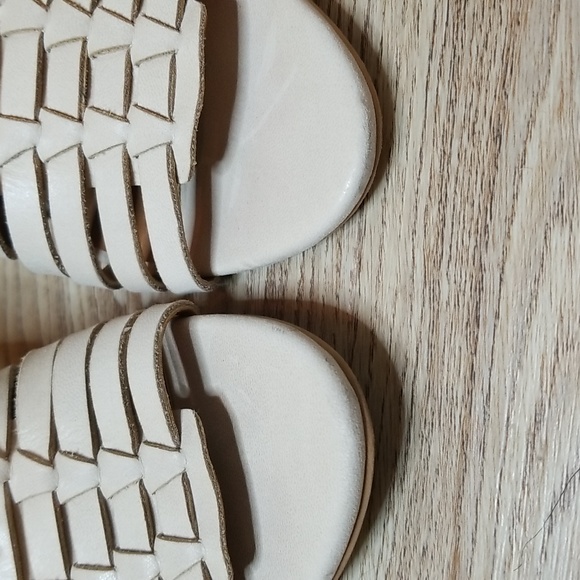 Lucky Brand Natissha Slingback Open Toe Low Tan Block Heel Shoes Size 7 - Picture 3 of 13